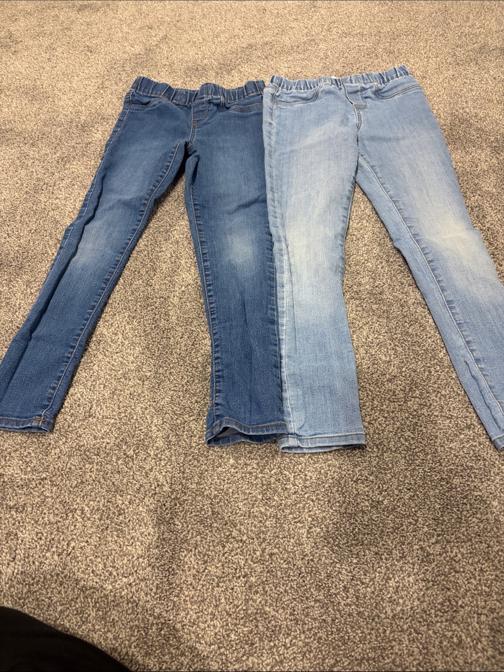 OshKosh B'gosh Twin Skinny Jeans - Dark Blue & Light Blue Wash